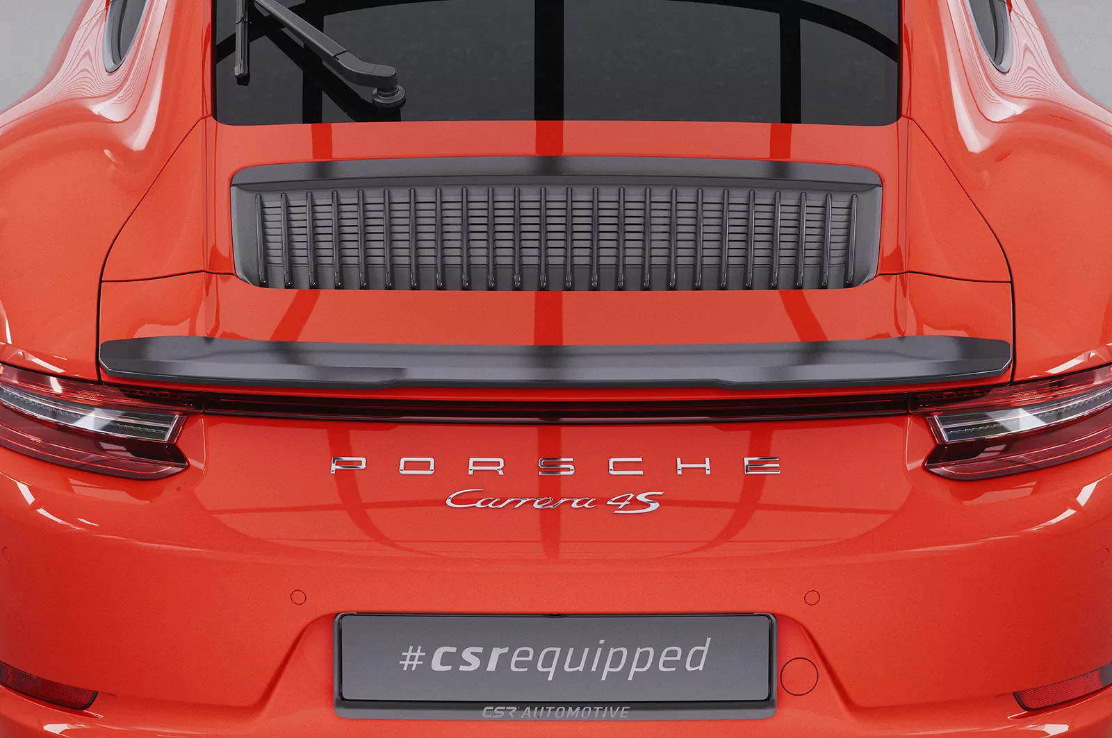 Heckflügel für Porsche 911/991 HF699 Strukturiert (schwarz matt)