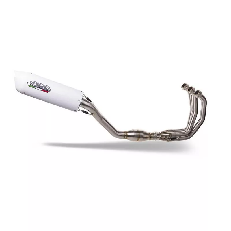 GPR Auspuff System  Yamaha XSR 900 2021/2022 e5 Homologated Komplettanlage Auspuff mit Katalysator Albus Evo4 XSR 900 2021/2022 e5