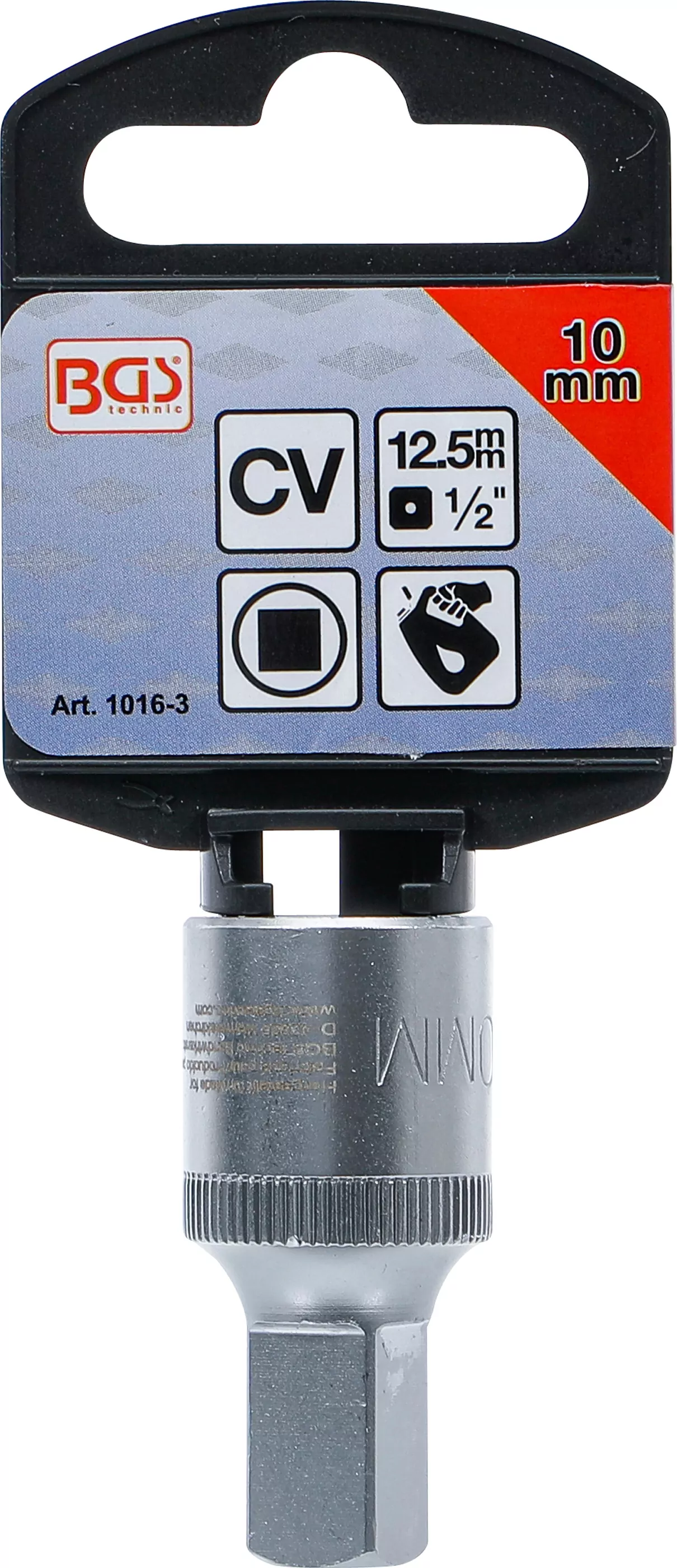 Öldienstschlüssel | Antrieb Innenvierkant 12,5 mm (1/2") | Abtrieb Innenvierkant | 10 mm