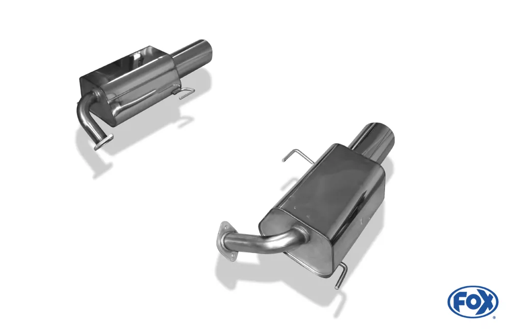 Subaru Outback/ Legacy Outback BP - Kombi (Station Wagon)  Endschalldämpfer rechts/links - 129x106 Typ 44 rechts/links