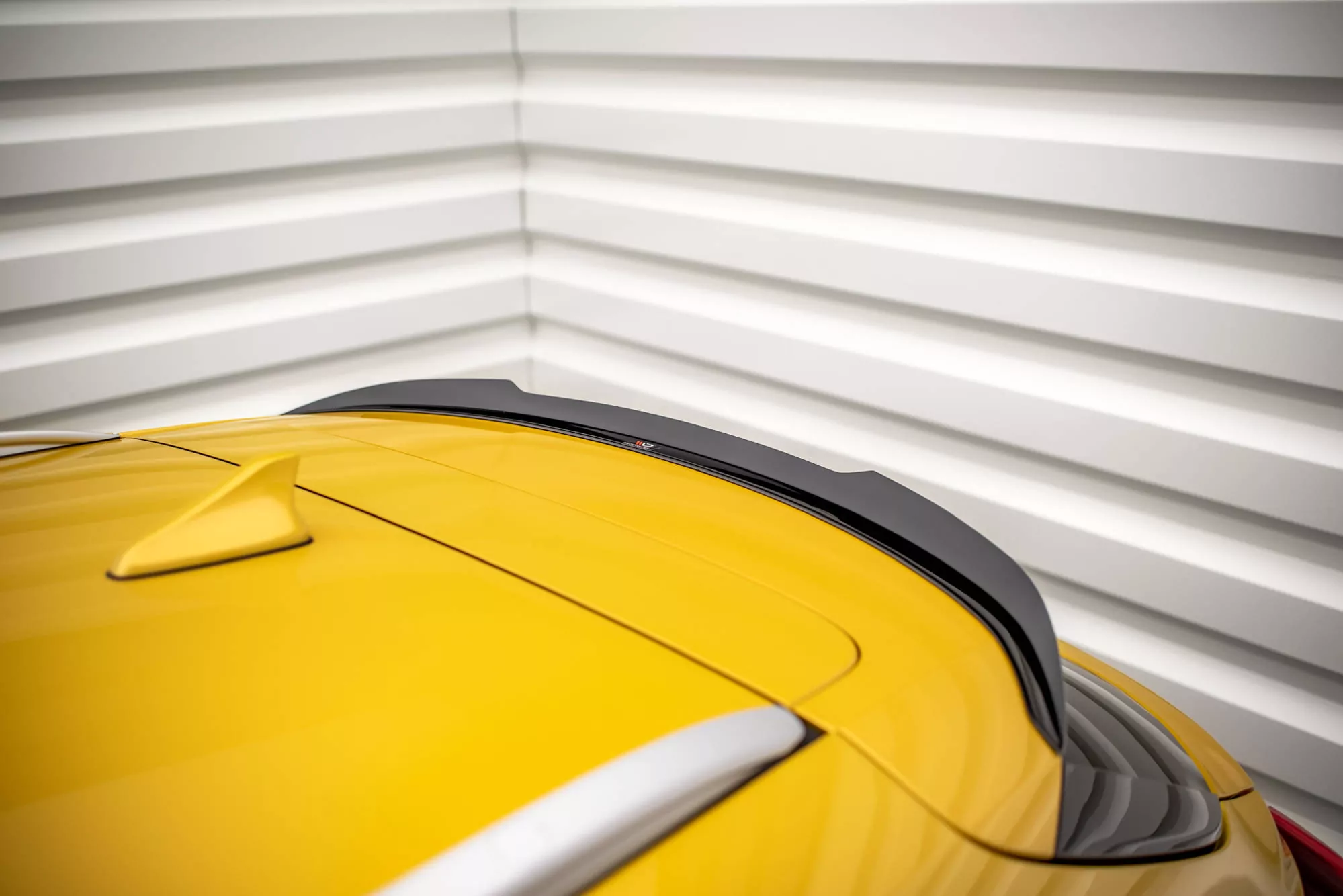 Spoiler CAP Für Kia XCeed Mk1 Schwarz Hochglanz