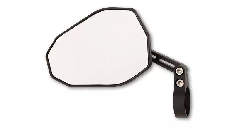 HIGHSIDER pro Lenkerendenspiegel Victory-Blast Schwarz Kurz (1Stck.)