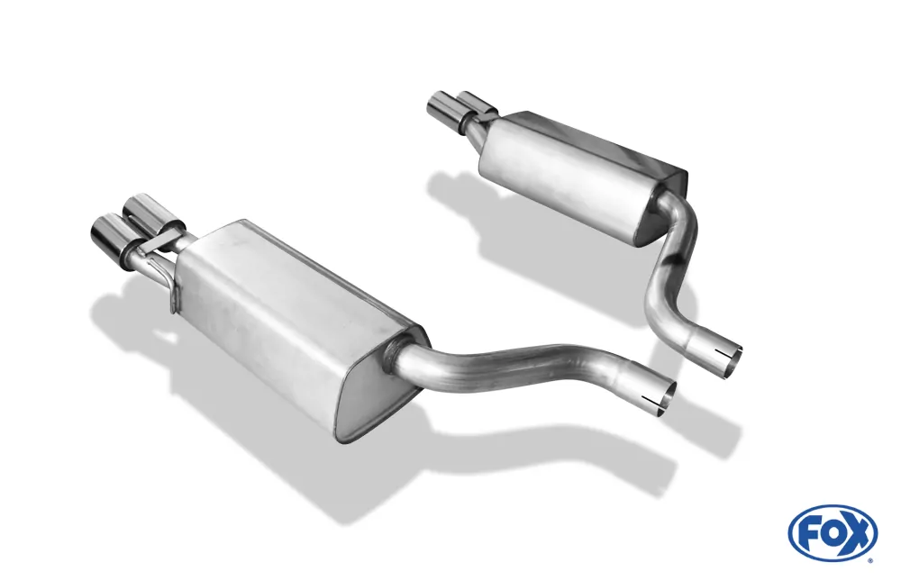 Mercedes S-Klasse Coupé C215  Endschalldämpfer rechts/links - 2x76 Typ 13 rechts/links