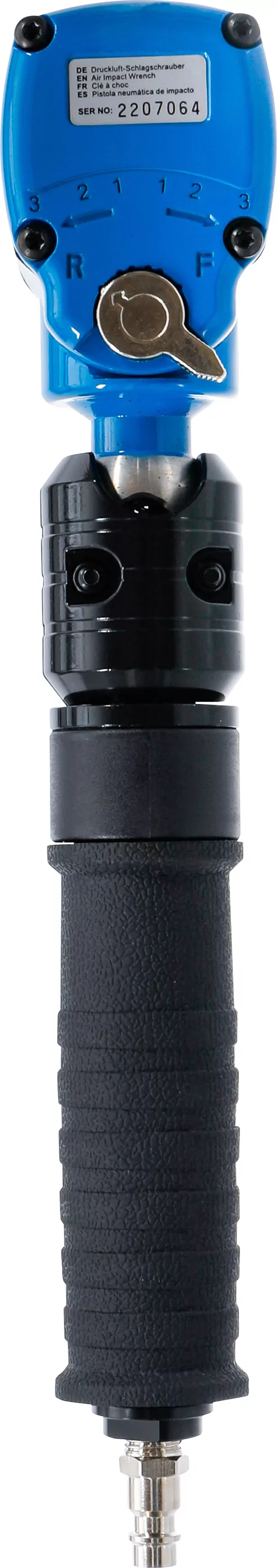 Druckluft-Schlagschrauber | abgewinkelt | mit dreh- und neigbarem Kopf | 12,5 mm (1/2") | 650 Nm