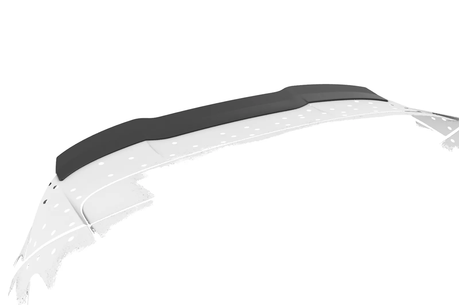 Heckflügel mit ABE für Ford Fiesta MK8 ST/ST-Line HF680 Schwarz Strukturiert