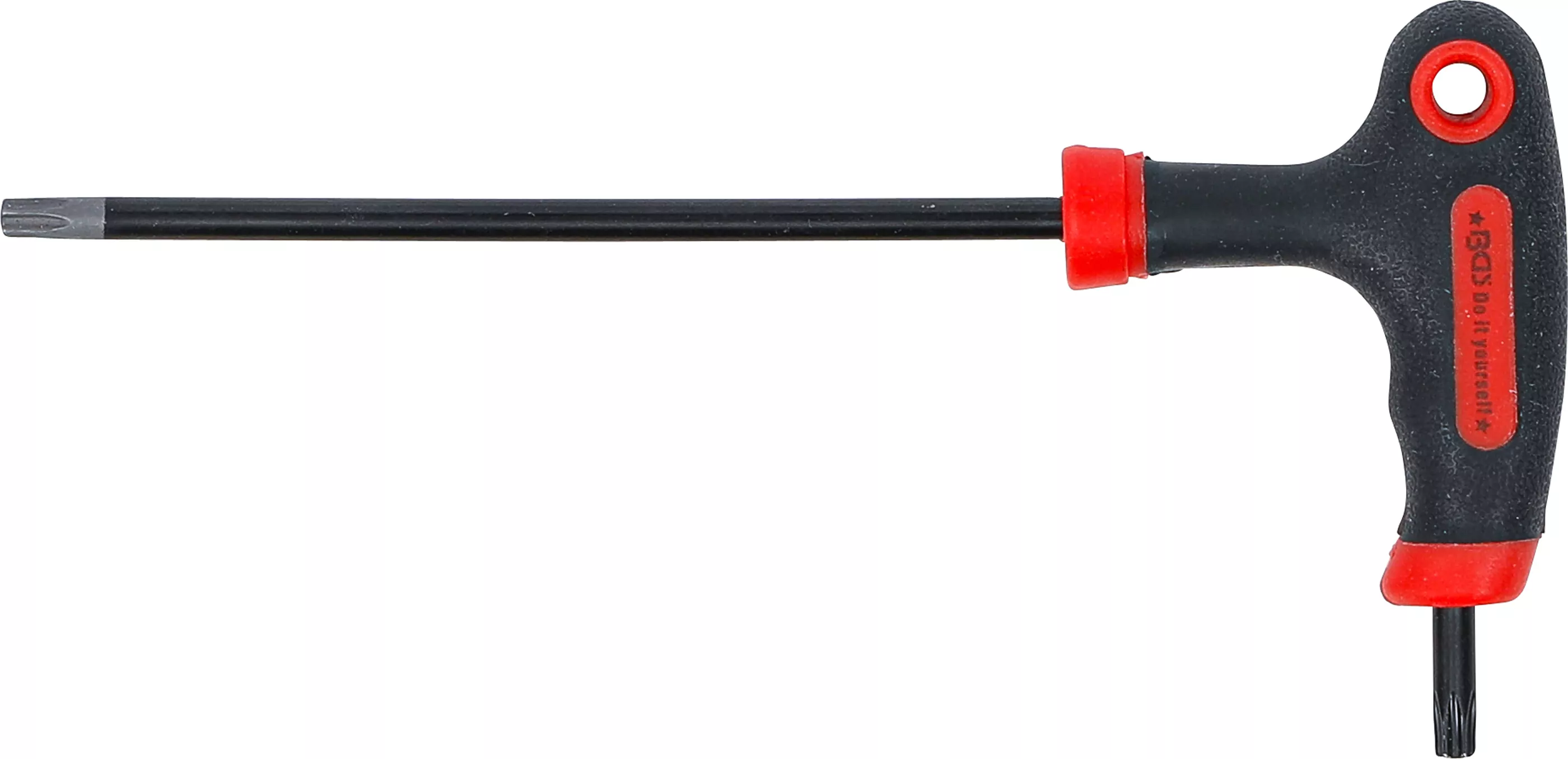 Schraubendreher mit T-Griff und seitlicher Klinge | T-Profil (für Torx) mit/ohne Bohrung T20