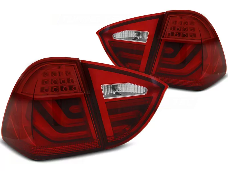 Led Bar Tail Lights Red Fits Bmw E91 05-08