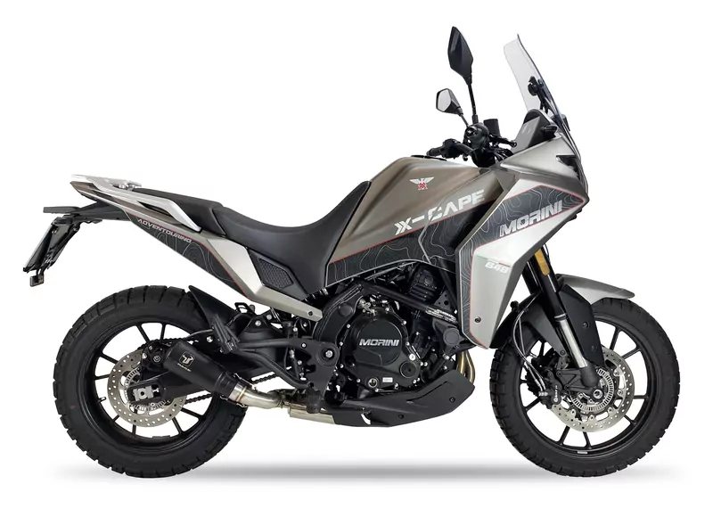 IXRACE MK2 Endschalldämpfer, Moto Morini X CAPE 650/SEIEMMEZZO, 22- E-geprüft