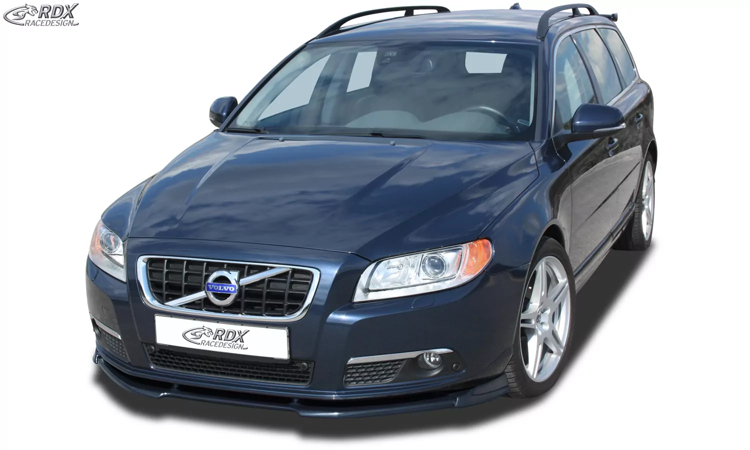 RDX Frontspoiler VARIO-X für VOLVO S80 2006-2013 / V70 2007-2013 Frontlippe Front Ansatz Vorne Spoilerlippe
