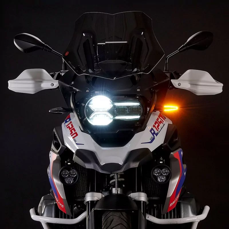 WEISER WIZARDS – BMW FRONT Multifunktionblinker Neusequenzierungsmodule R1250 GS/A 2021+