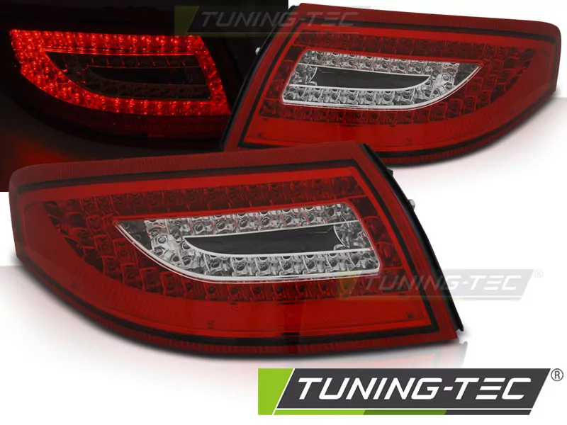 Led Tail Lights Red White Fits Porsche 911 996 99-04