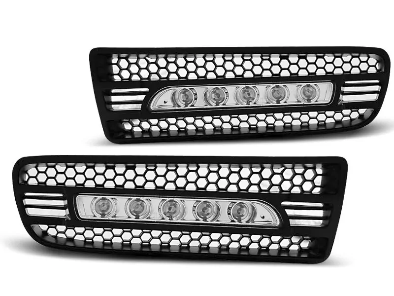 Fog Lights Frame Led Fits Vw Golf 4 
