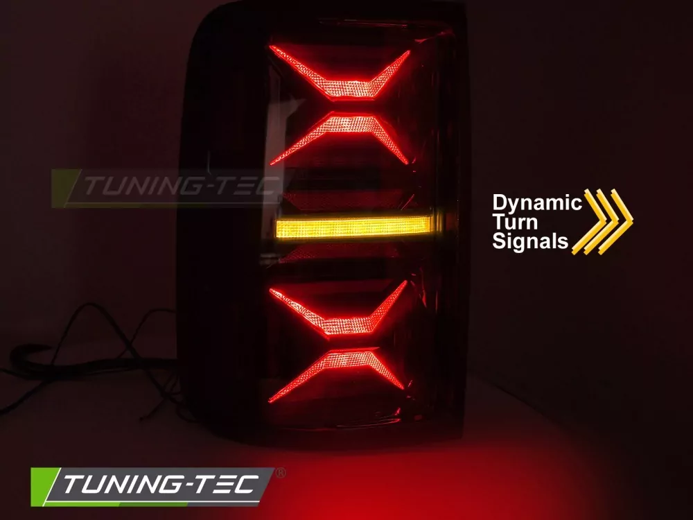 Led Tail Lights Smoke Fits Vw Amarok 09-22