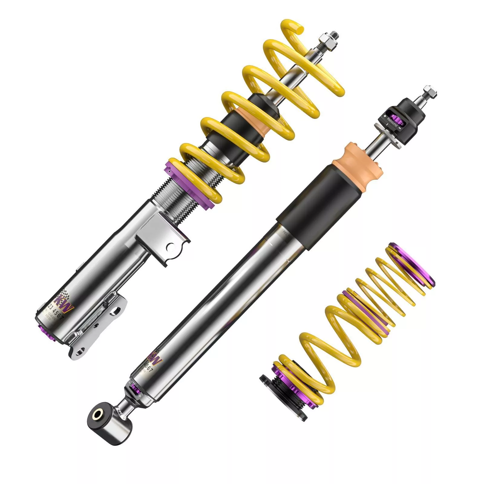 KW Gewindefahrwerk V3 inox MERCEDES-BENZ CLA Coupe (C117) 117, 245 G, 245 G AMG Allrad 01/2013-03/2019