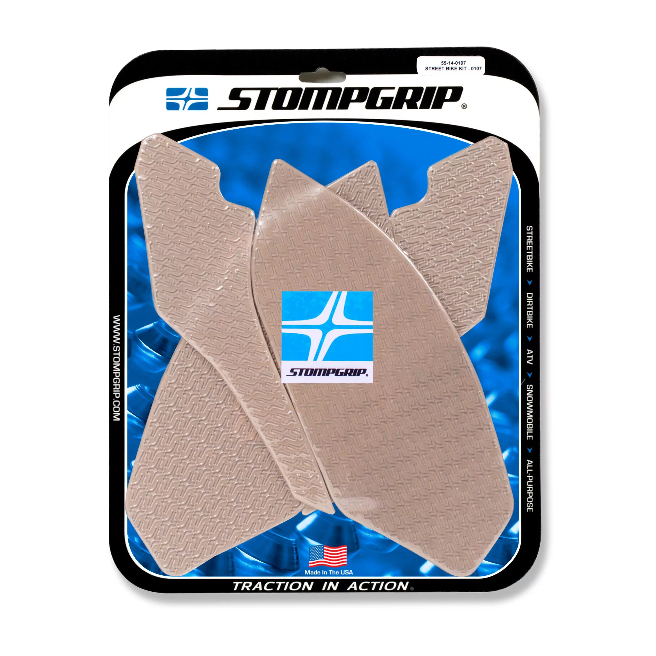 Stompgrip Traction Pad Icon für BMW S 1000 R 14-20 Klar
