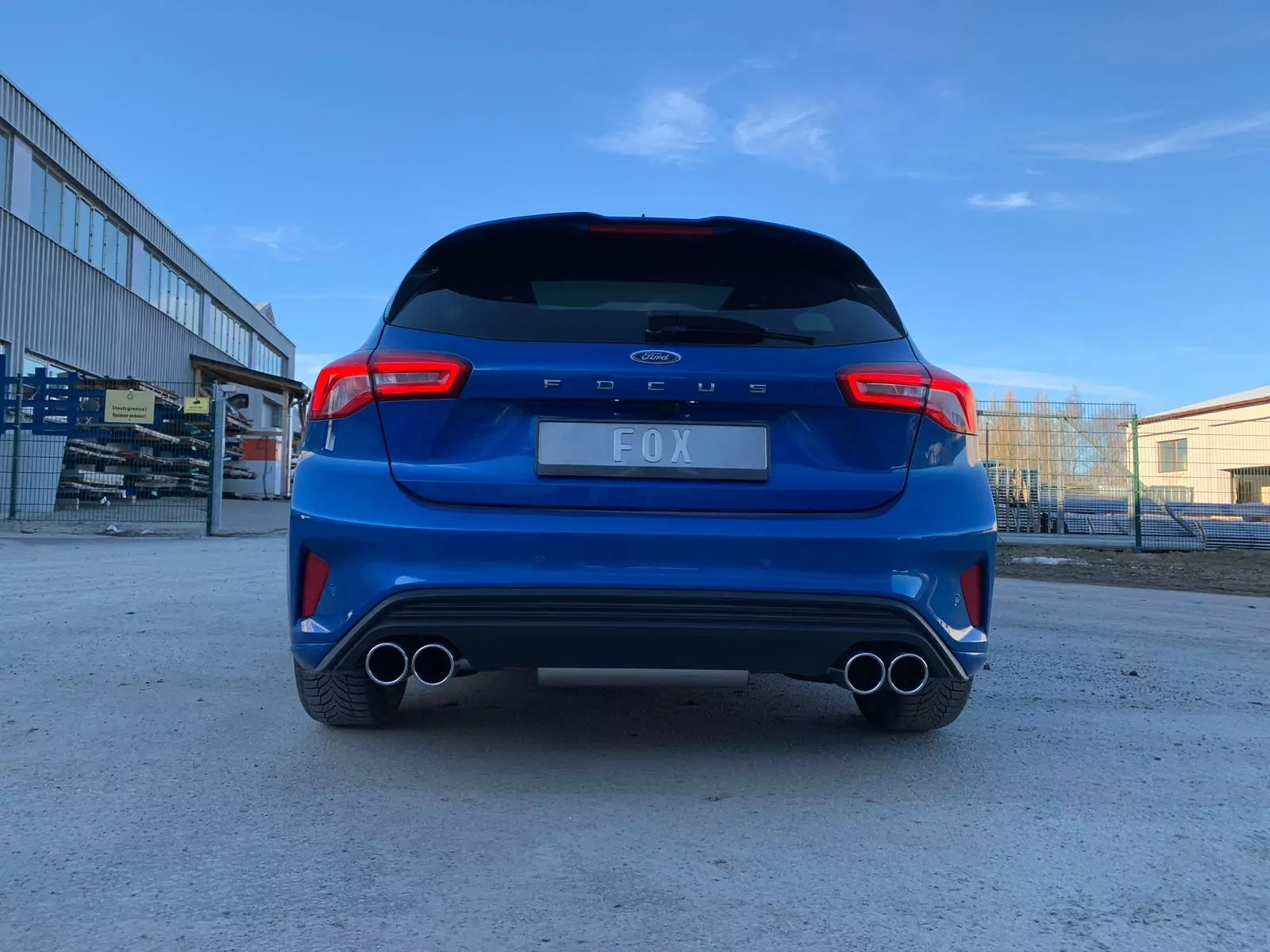 Ford Focus IV ST-Line - Einzelradaufhängung  Endschalldämpfer Ausgang rechts/links - 2x90 Typ 16 rechts/links