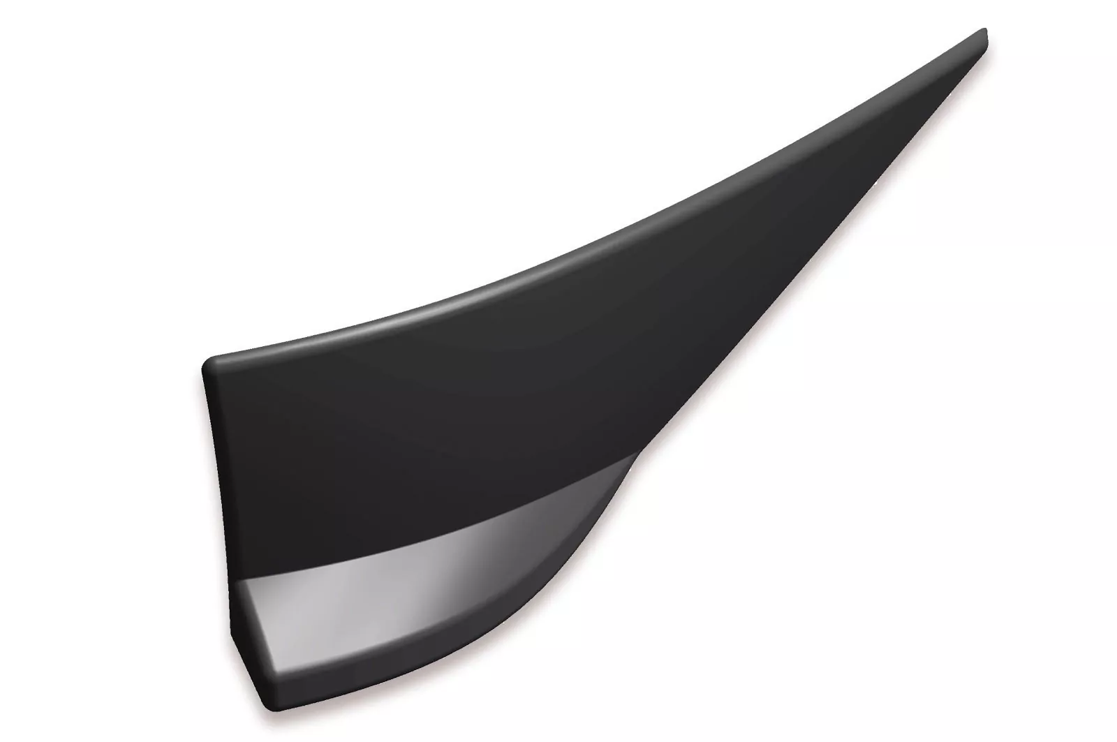 Heckansatz für VW Golf 7 Basis HA235 Strukturiert (schwarz matt)