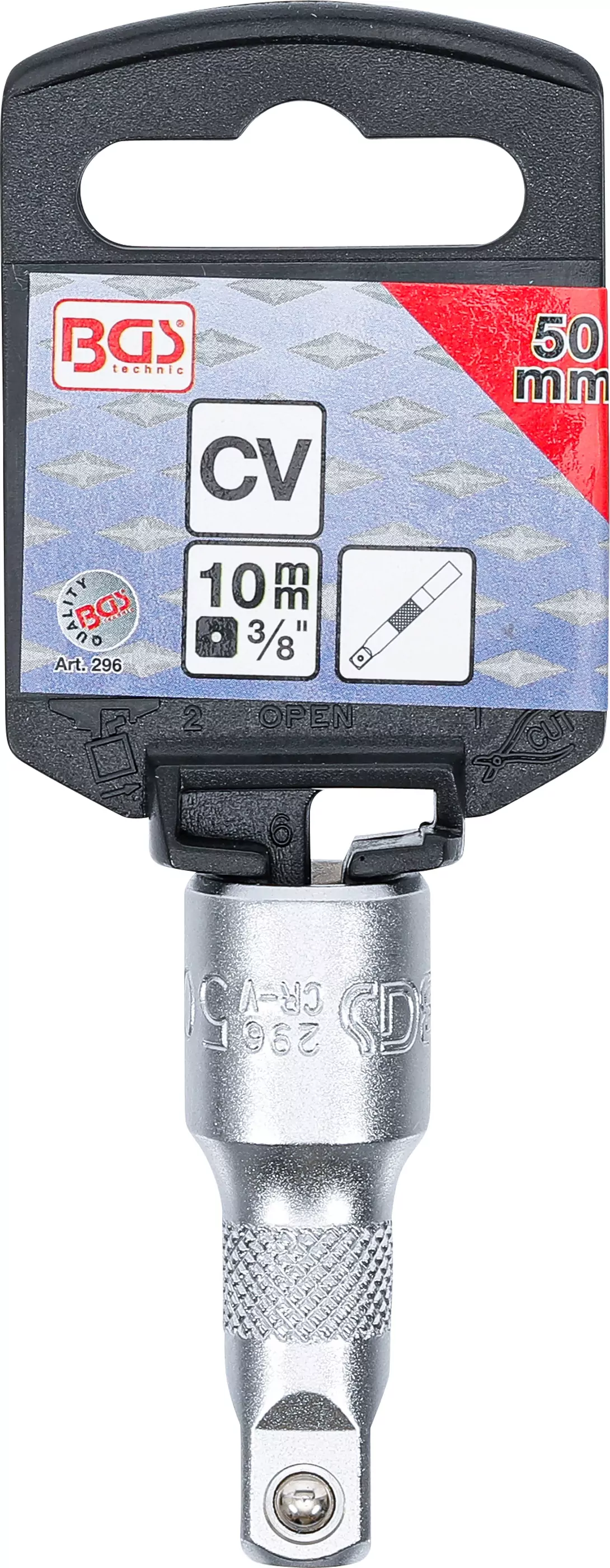 Verlängerung | 10 mm (3/8") | 50 mm