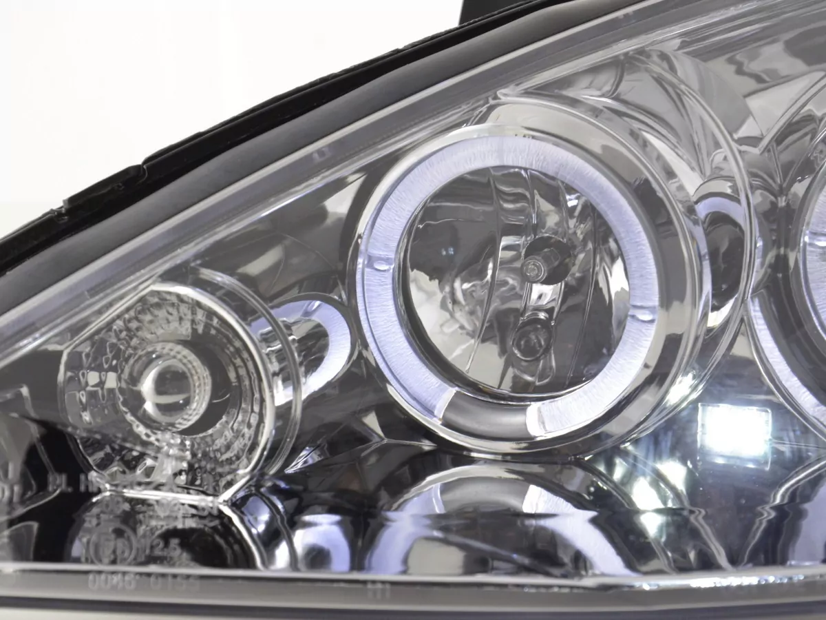 Scheinwerfer Set Ford Focus Bj. 00-04 chrom