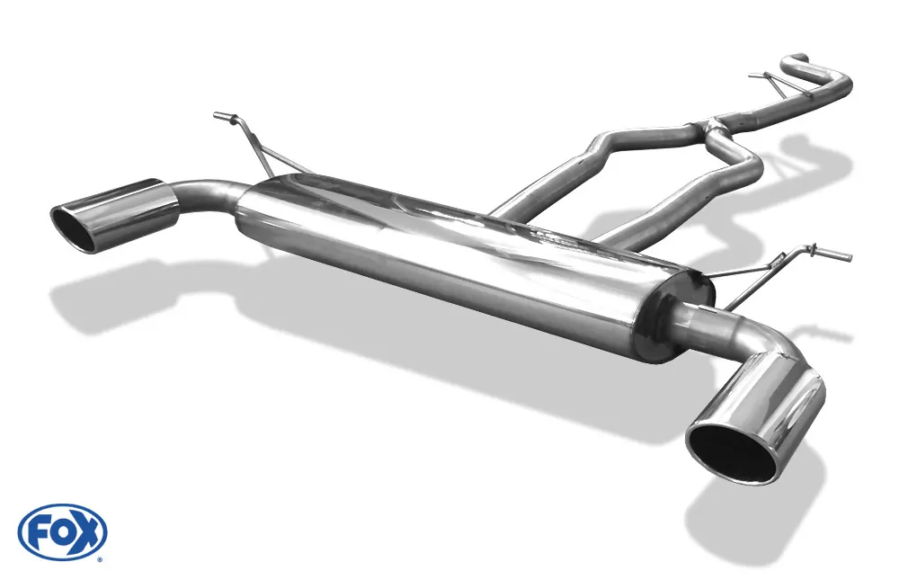 Audi Q7 - 3,0l TDI  Endschalldämpfer Ausgang rechts/links - 129x106 Typ 32 rechts/links