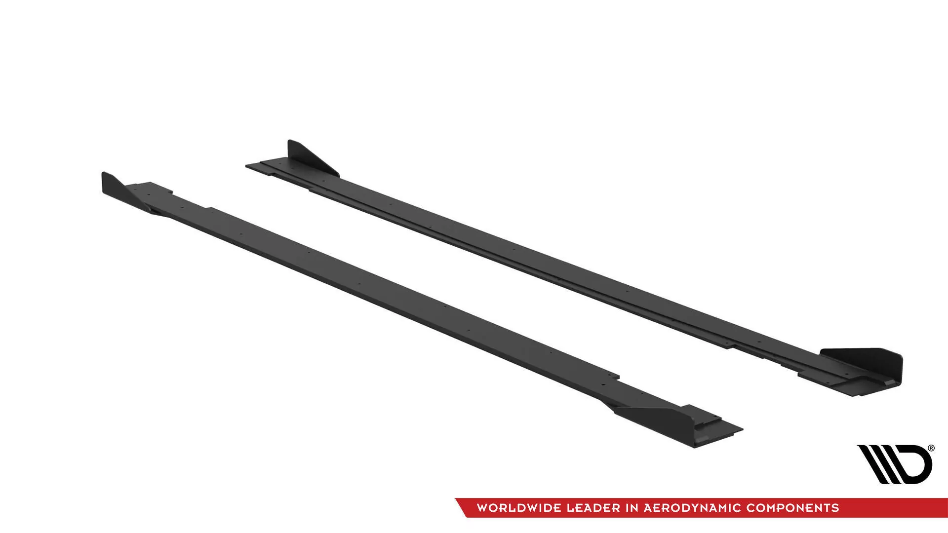 Street Pro Seitenschweller Ansatz Für + Flaps Kia Stinger GT / GT-Line / Standard Mk1 Schwarz Hochglanz
