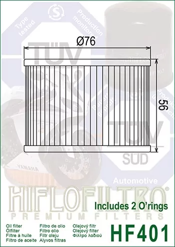 Hiflo Ölfilter Hf401