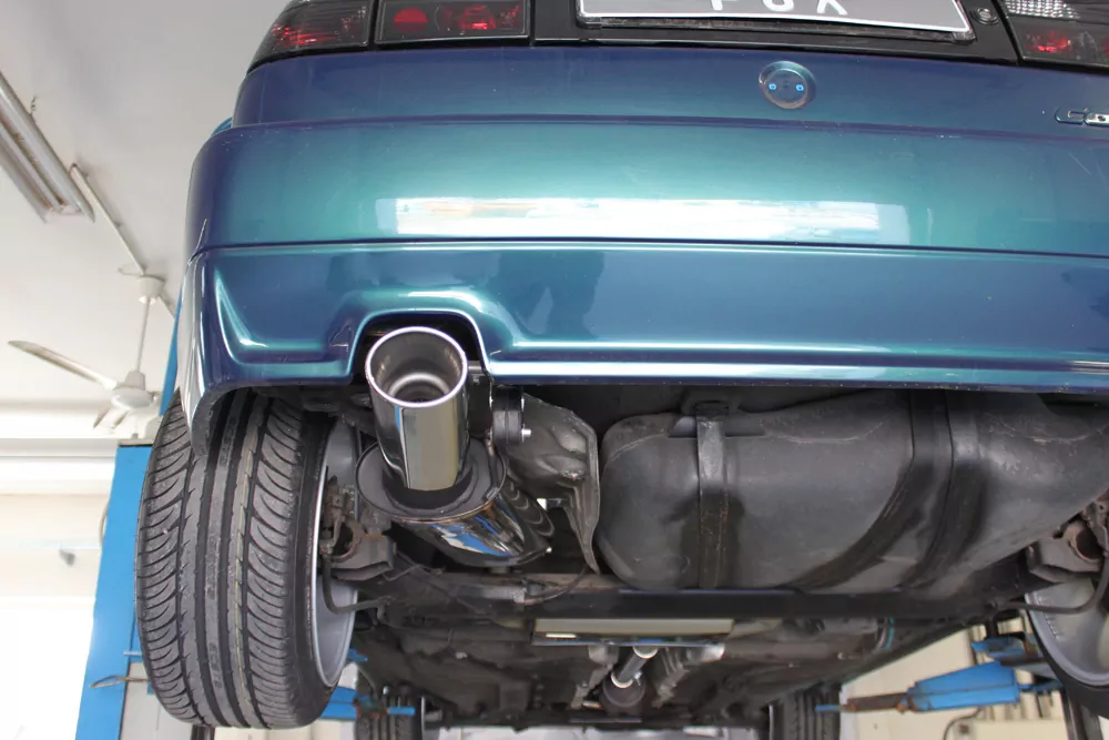 VW Corrado 16V/ VR6  Endschalldämpfer - 115x85 Typ 44