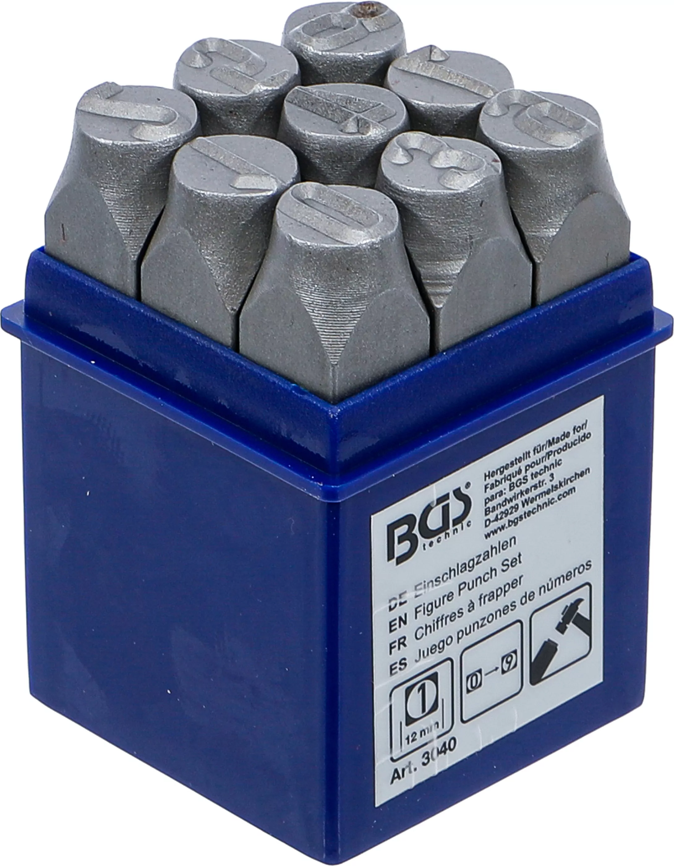 Einschlagzahlen | 12 mm