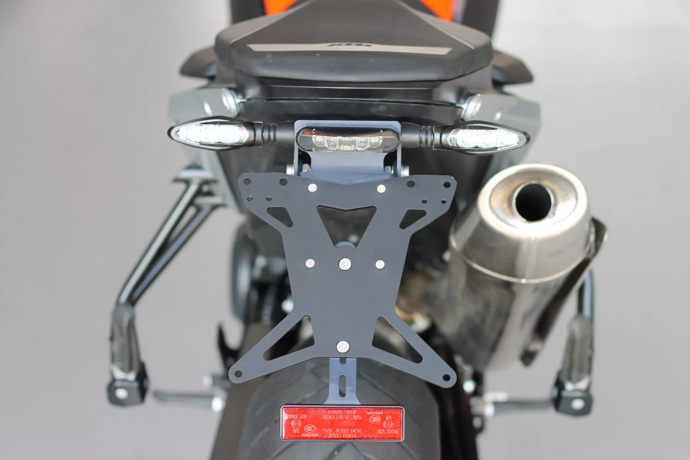 MG Biketec Kennzeichenhalter für KTM 790 Duke ab 2018-2020