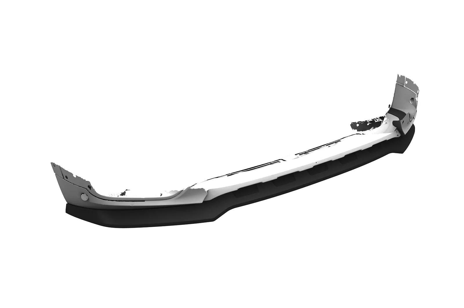 Cup-Spoilerlippe mit ABE für BMW X3 (F25) LCI CSL532 Schwarz Strukturiert