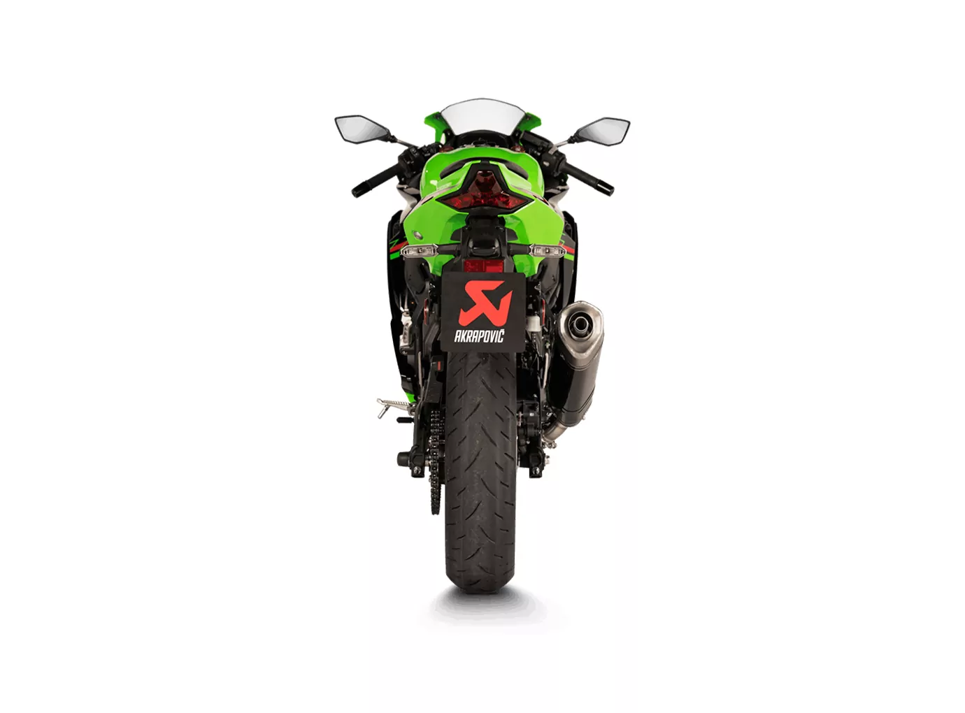 Akrapovic Slip-On Line (Carbon) Auspuff für Kawasaki Ninja ZX-4R und ZX-4RR Modelljahr 2023-