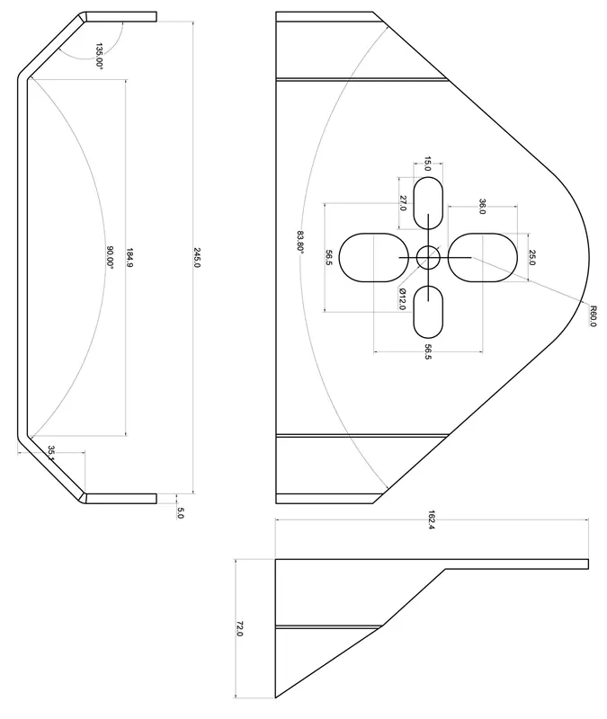 TA Technix universelle Grundpaltte 