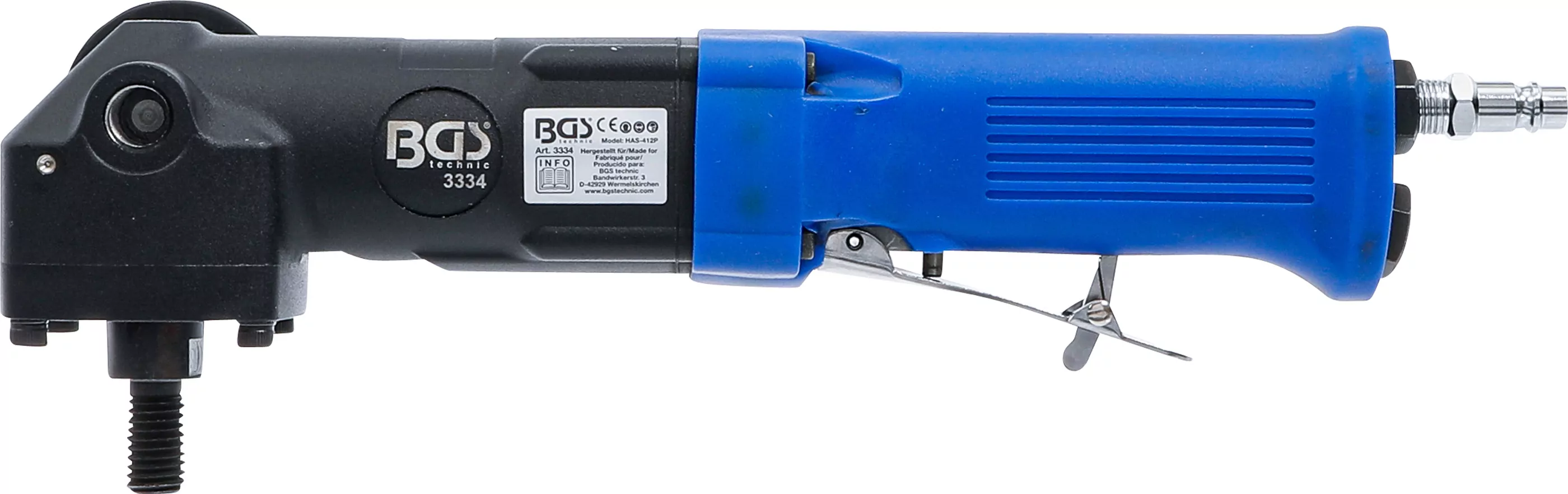 Druckluft-Polierer | abgewinkelt