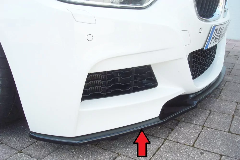 Rieger Spoilerschwert für BMW 3er F30  (3L) | Lim. 02.12-06.15 (bis Facelift) nur für M-Paket-Frontschürze