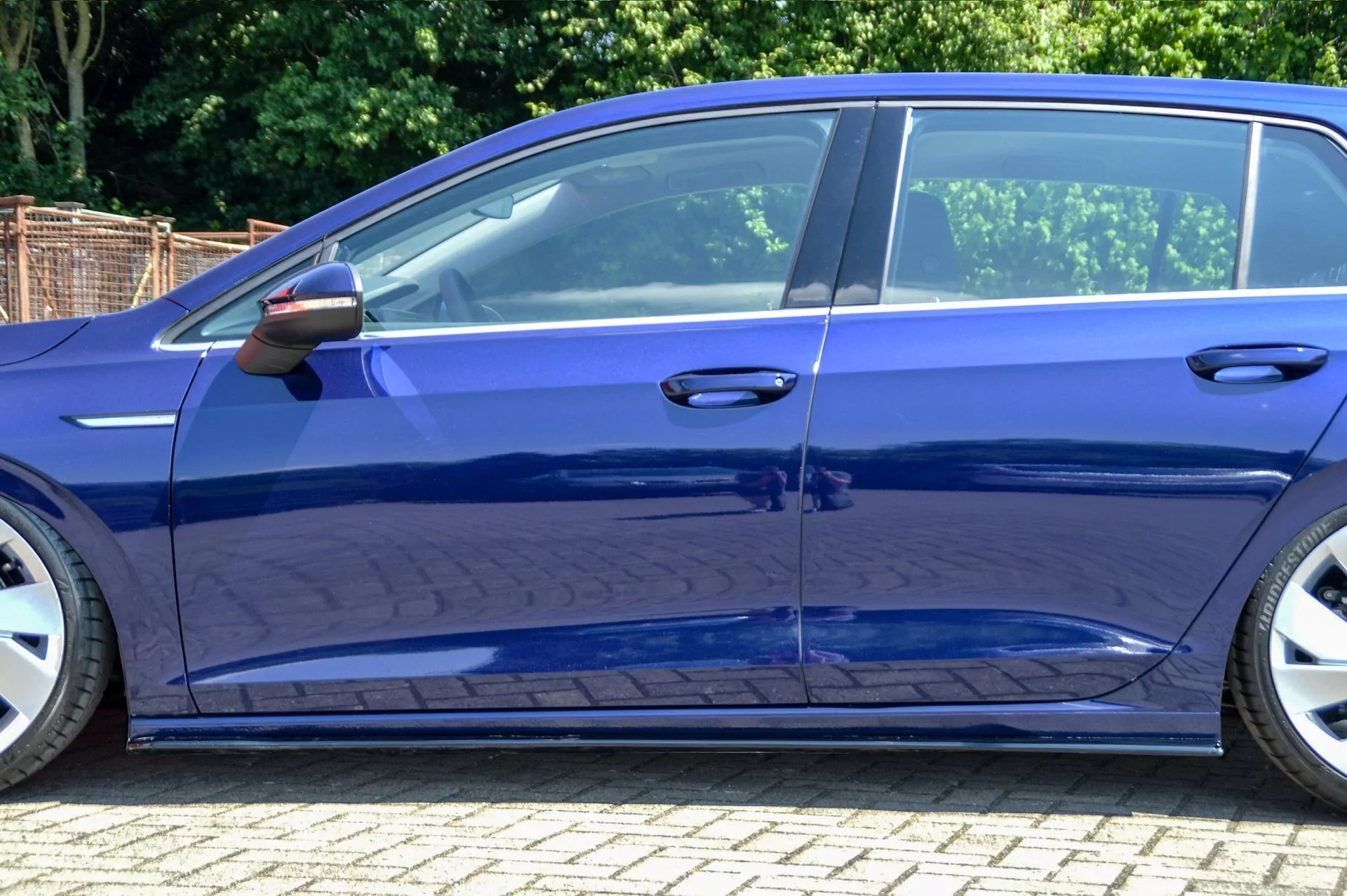 CUP Seitenschweller aus ABS für VW Golf 8