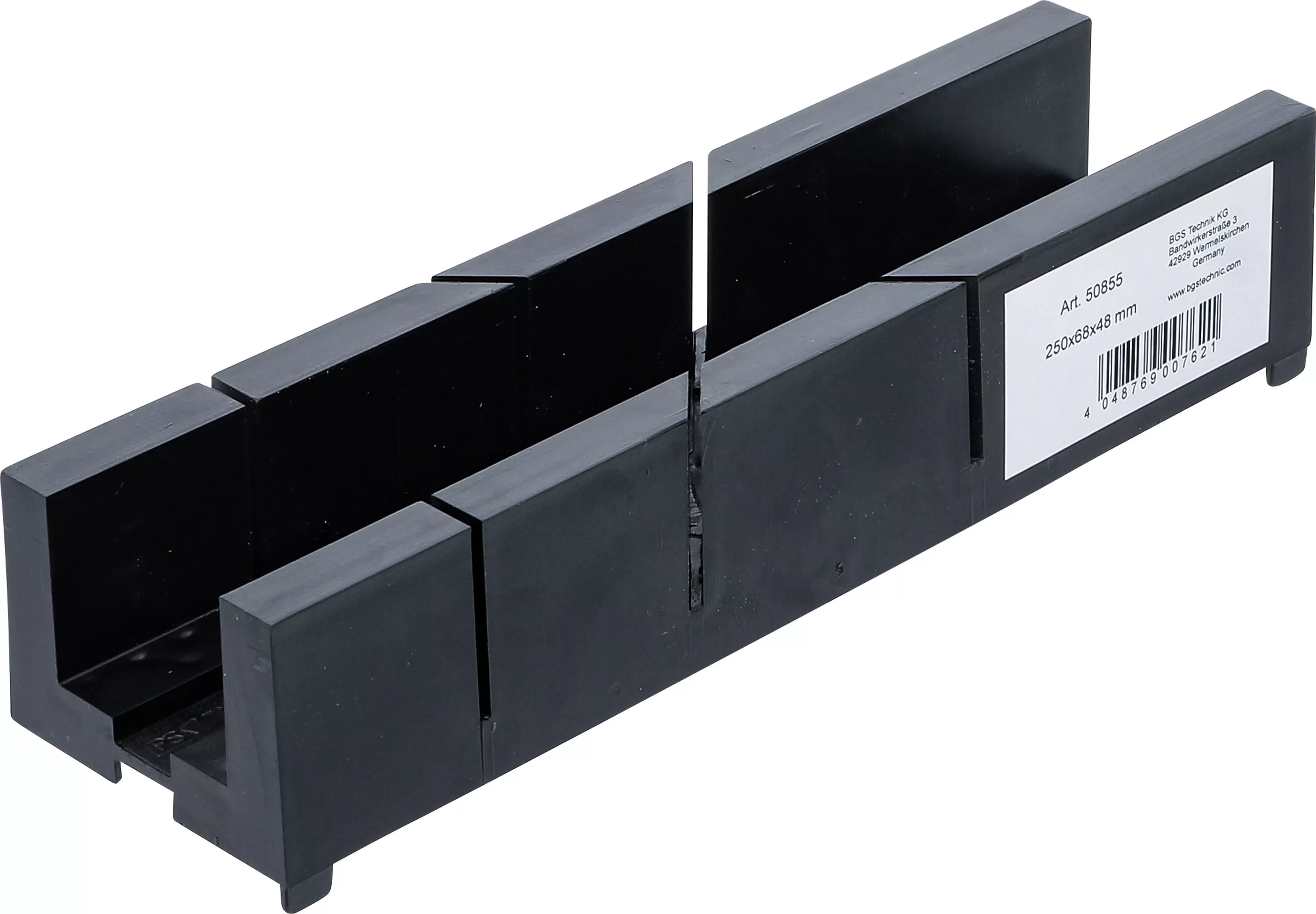 Kunststoff-Gehrungslade | 245 x 65 x 48 mm