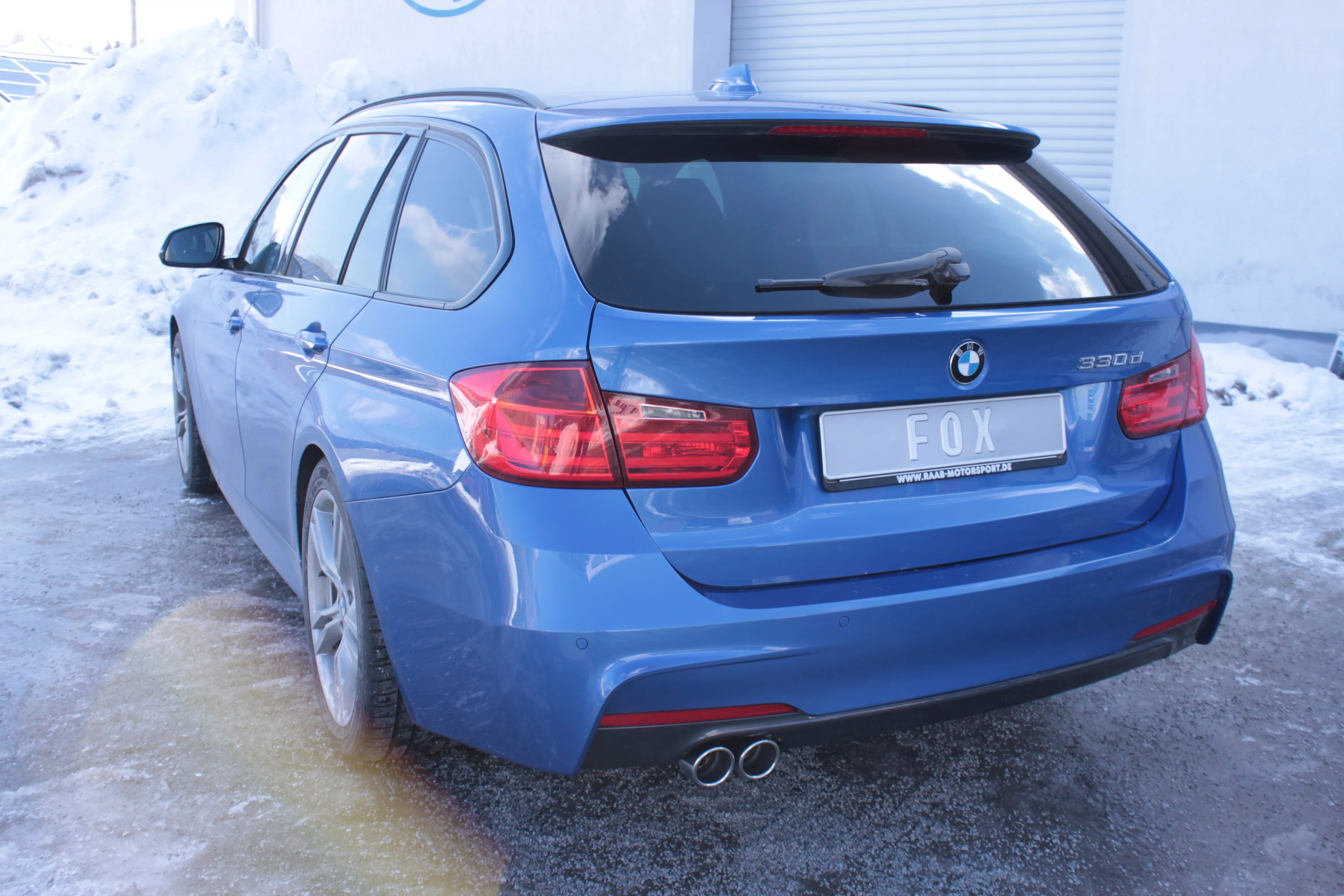 Audi A6 4G - 2,0l TFSI + 2,8l FSI Endschalldämpfer rechts/links zweiflutig - 2x90 Typ 13 rechts/links