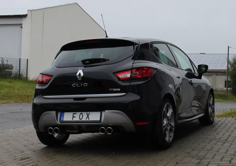 Renault Clio IV GT  Endschalldämpfer Ausgang rechts/links - 2x76 Typ 16 rechts/links
