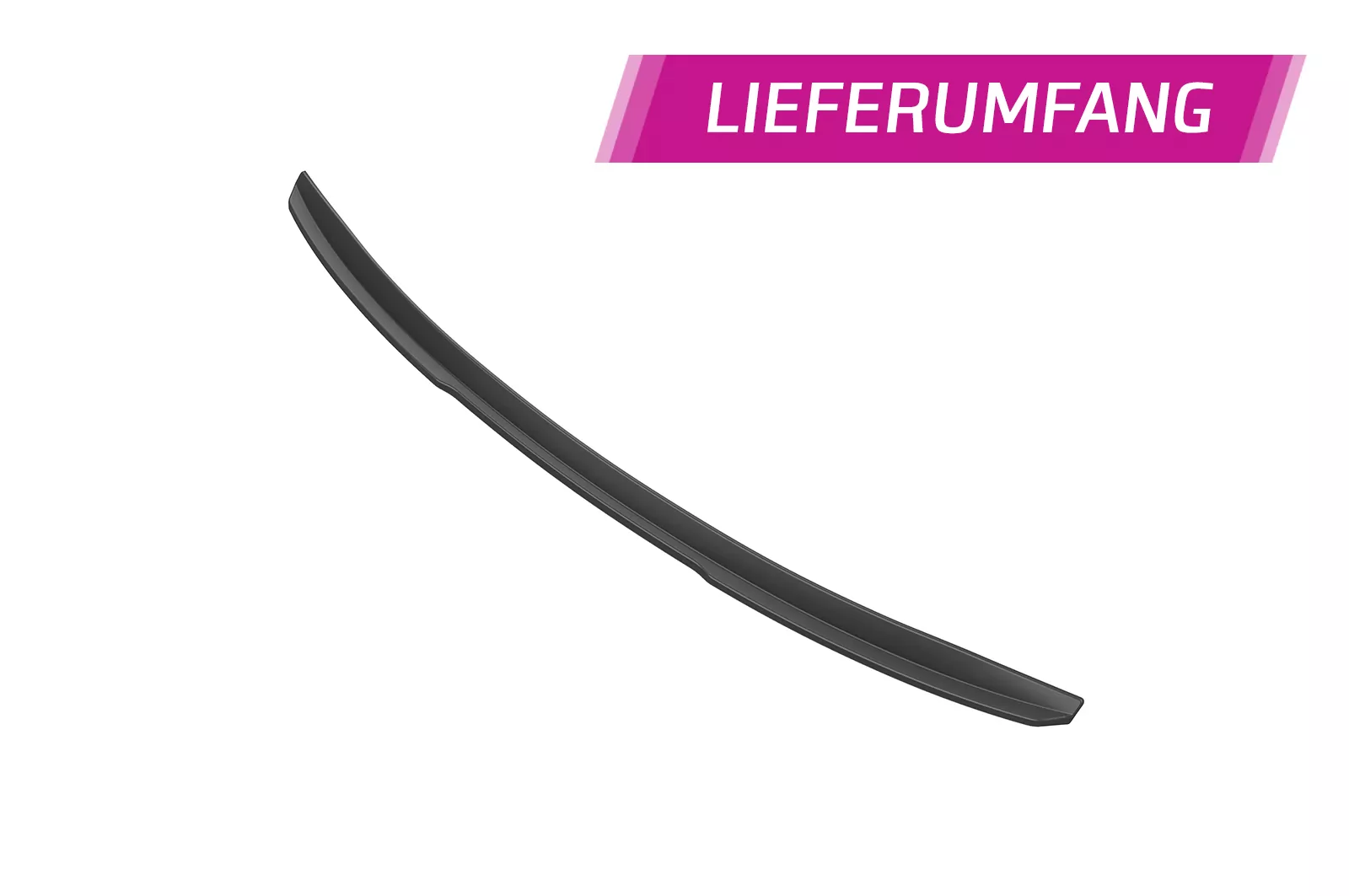 Heckflügel mit ABE für Hyundai Tucson 4 (NX4) HF093 Schwarz Strukturiert