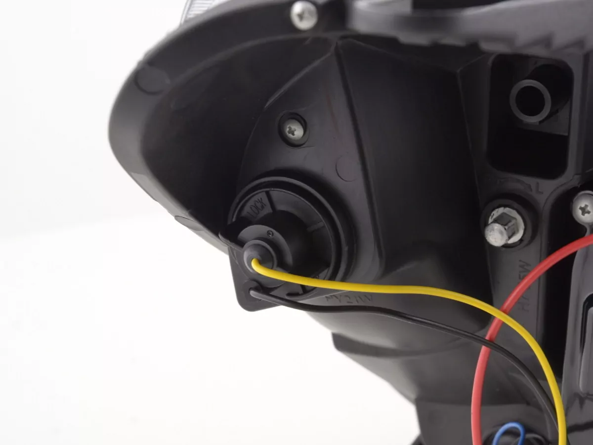 Scheinwerfer Set Daylight LED Tagfahrlicht Opel Astra H Bj. 04-09 schwarz