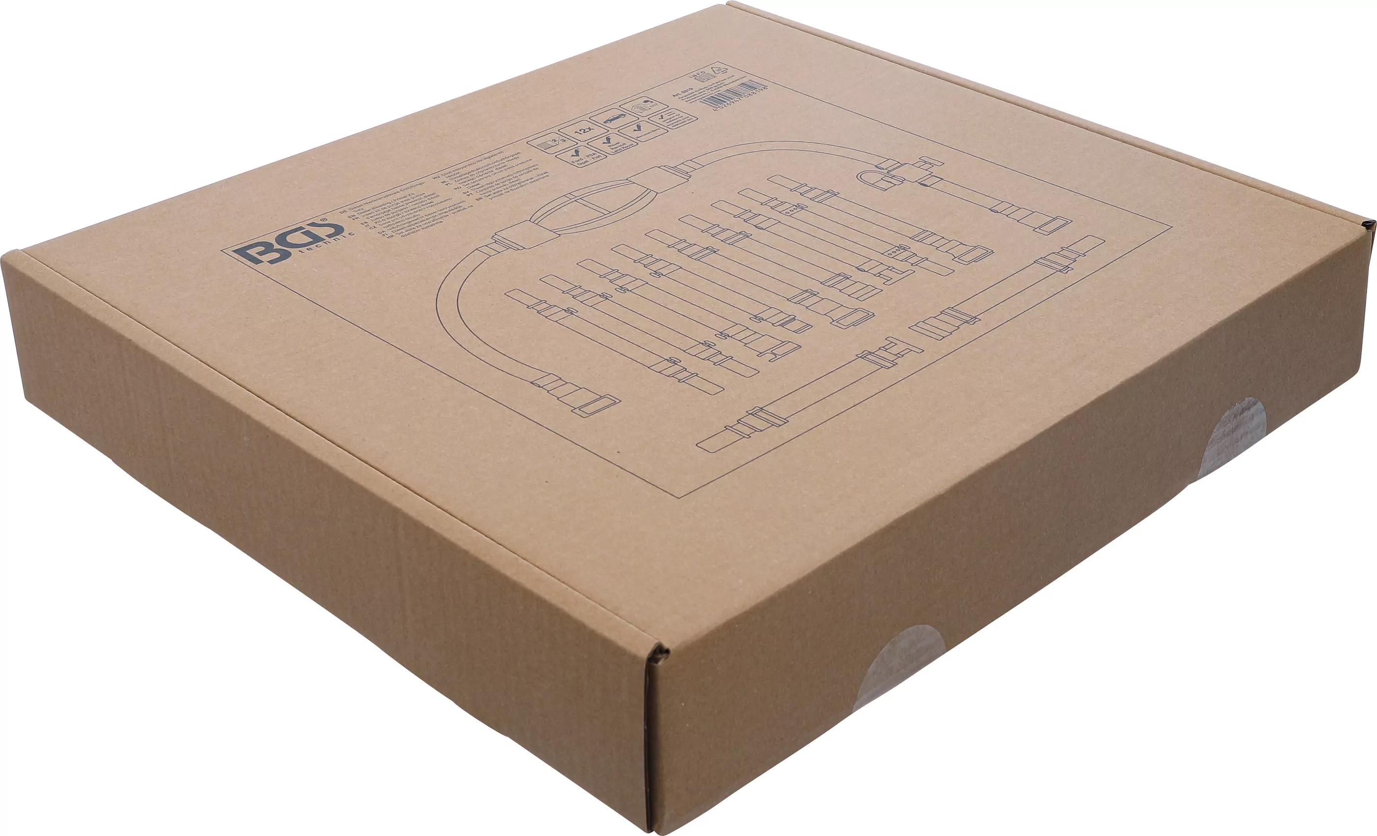 Diesel-Niederdruckkreis-Entlüftungs-Satz | für Ford, PSA, Opel, Fiat, Rover, Land Rover, Renault, Mercedes-Benz | 12-tlg.