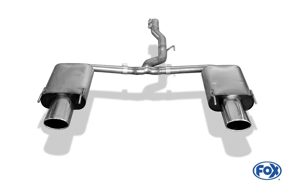 Saab 9-5 - YS3G - Allrad  Endschalldämpfer rechts/links - 140x90 Typ 44 rechts/links