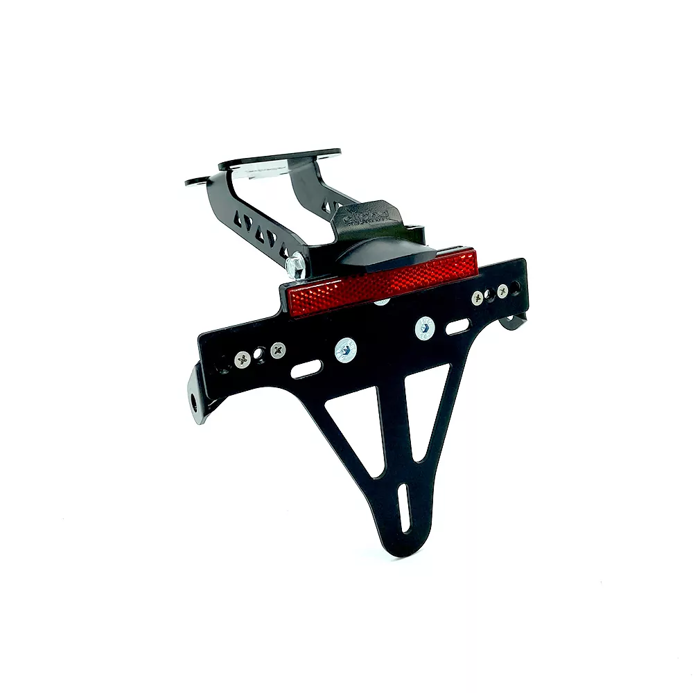 alpha Technik Kennzeichenhalter für Yamaha YZF-125R, Typ RE39, Modelljahr 2019-; R125, Typ RE40, Modelljahr 2021-