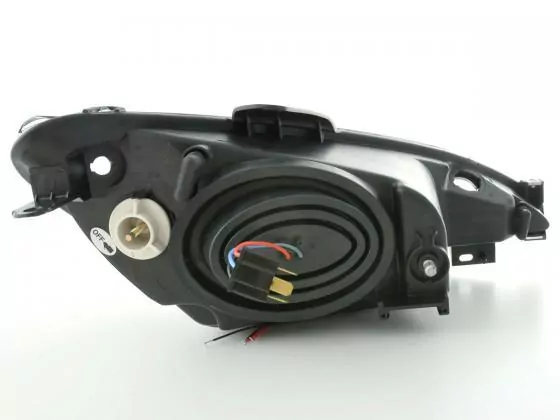 Scheinwerfer Set Peugeot 206 Bj. 98-03 schwarz