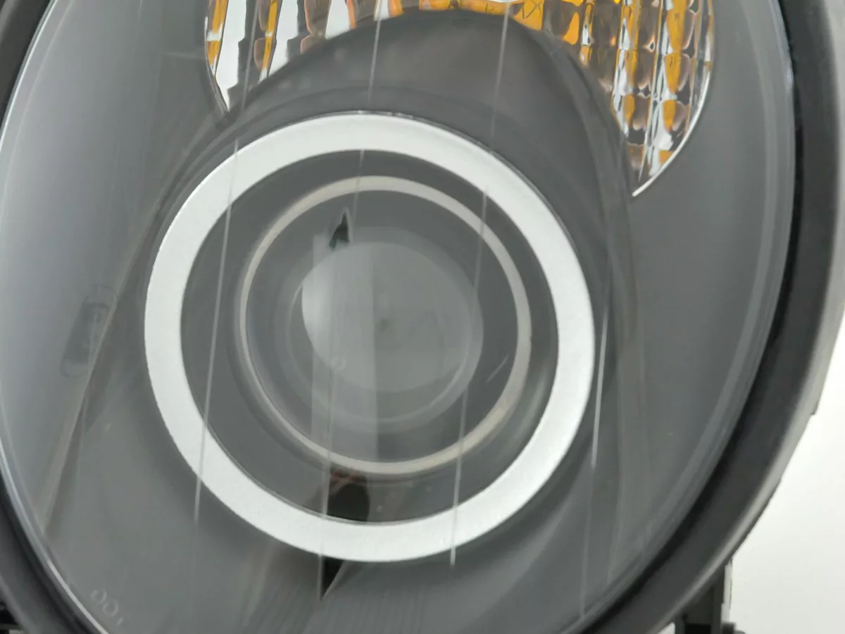 Scheinwerfer Set Mercedes CLK Typ W208 Bj. 98-02 schwarz