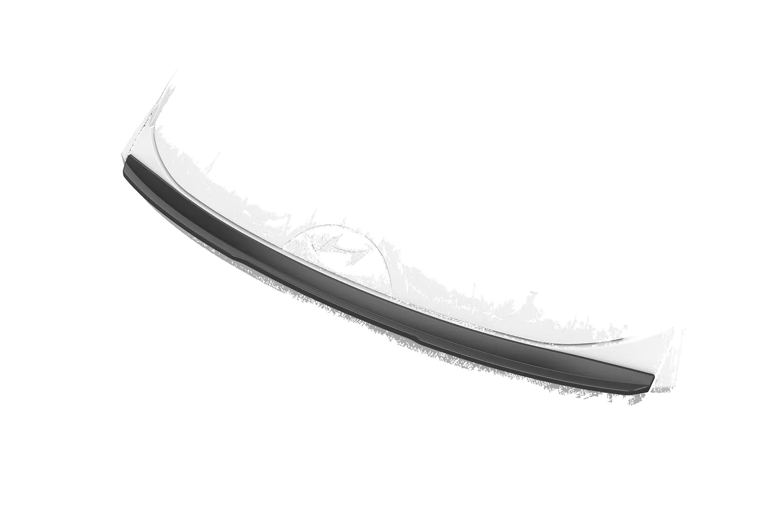 Heckflügel mit ABE für Hyundai Tucson 4 (NX4) HF093 Schwarz Strukturiert