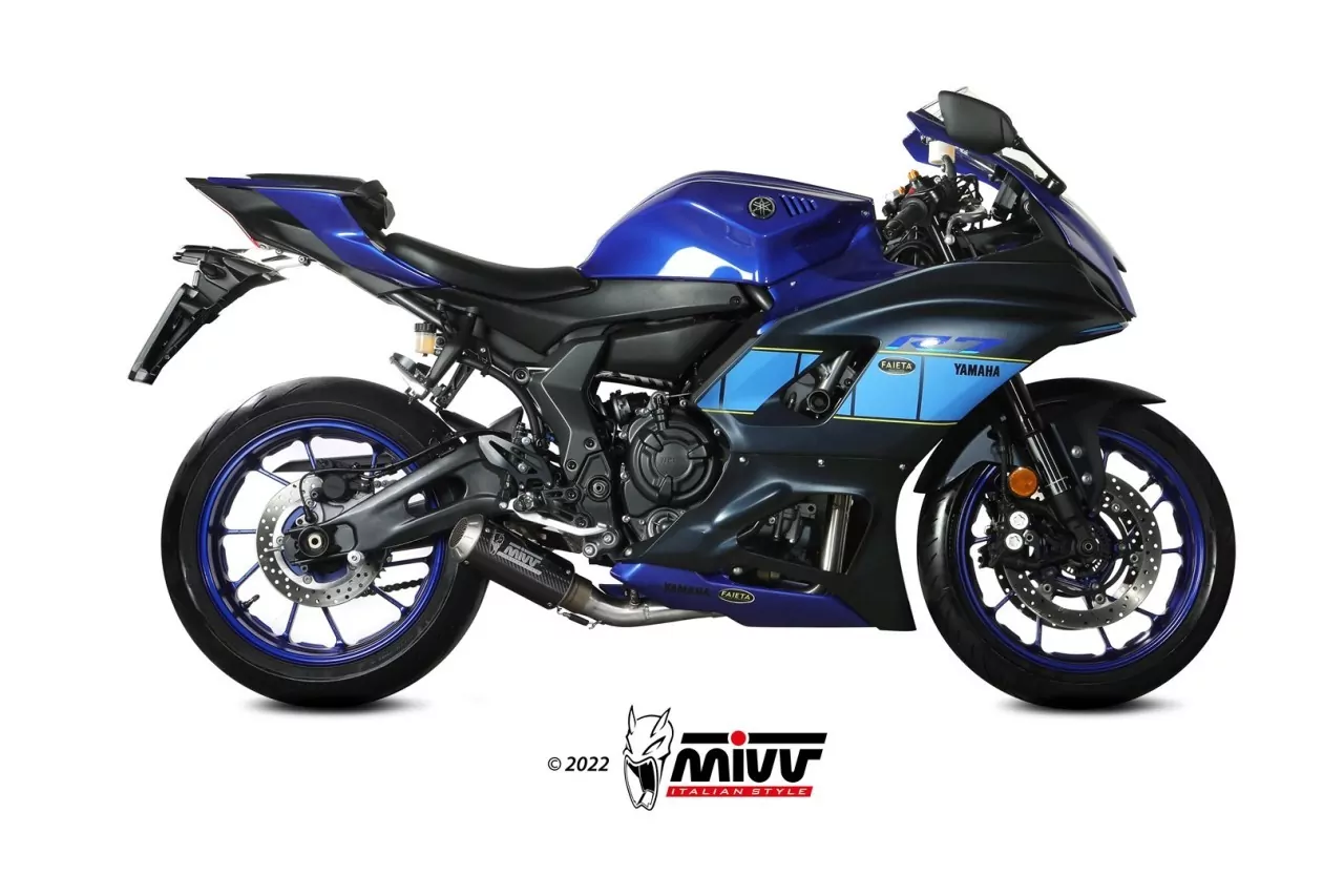 MIVV Komplettanlage MK3 Carbon 2 In 1 YAMAHA YZF R7 22-