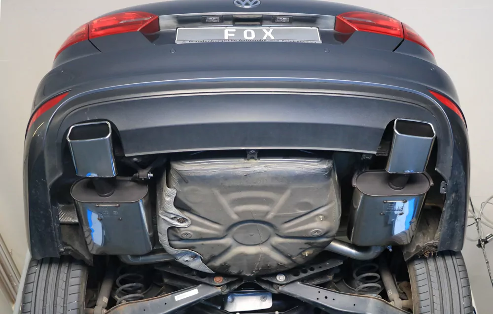 VW Jetta VI  Endschalldämpfer rechts/links - 145x65 Typ 59 rechts/links