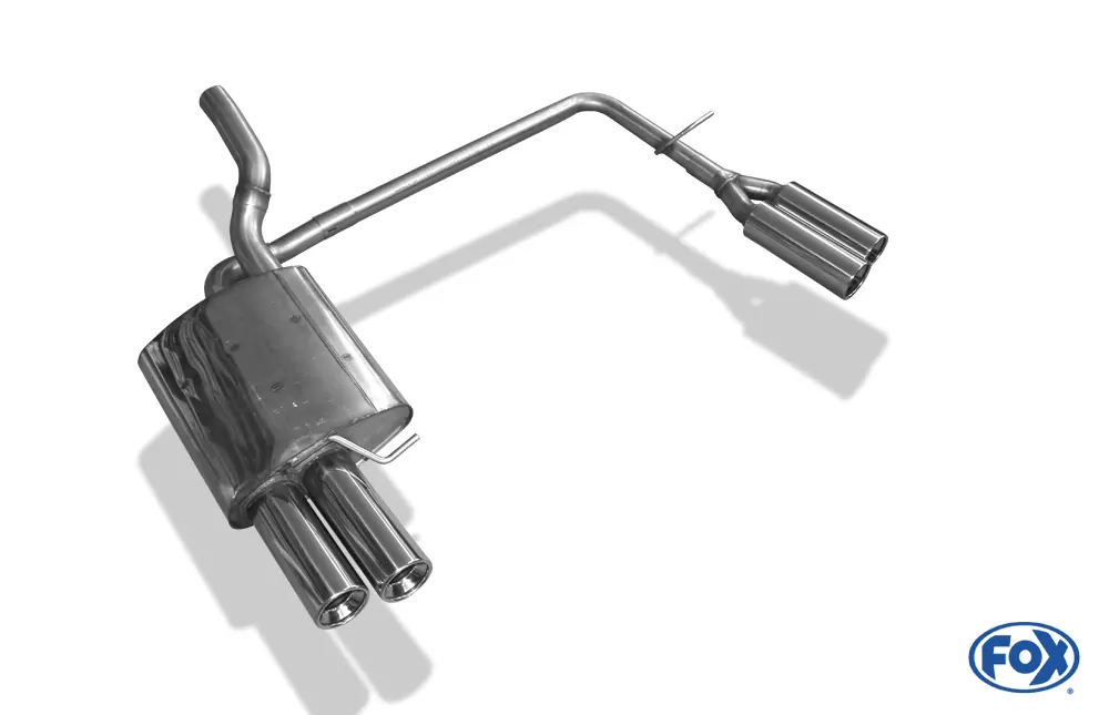 VW Passat 3C/ 3C CC  Endschalldämpfer Ausgang rechts/links - 2x90 Typ 13 rechts/links