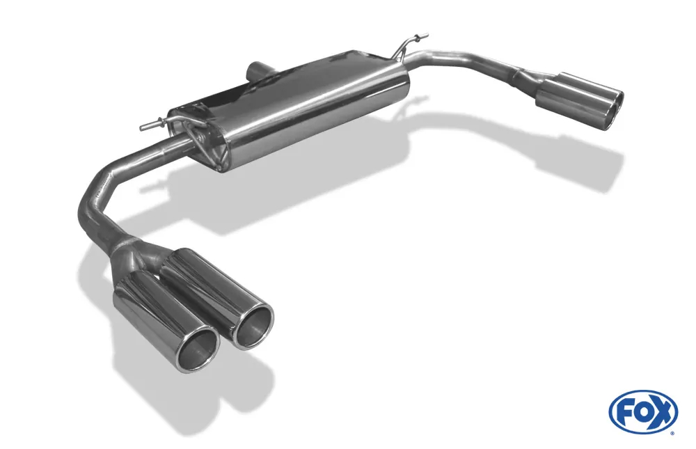 Mercedes CLA - 117 4-matic  Endschalldämpfer quer Ausgang rechts/links - 2x80 Typ 12 rechts/links